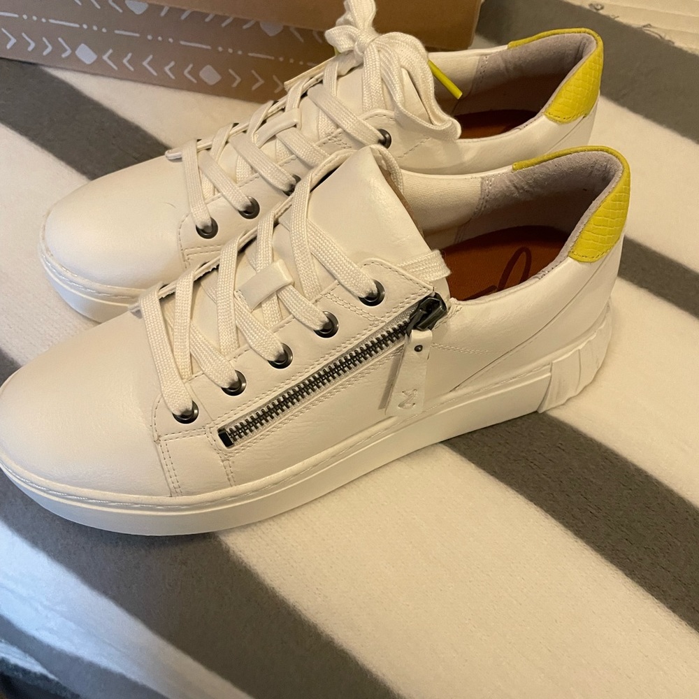 Womens Zodiac white sneakers
